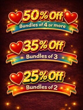 Save Up to 50% Off. I will send the offer when you’re done bundling.